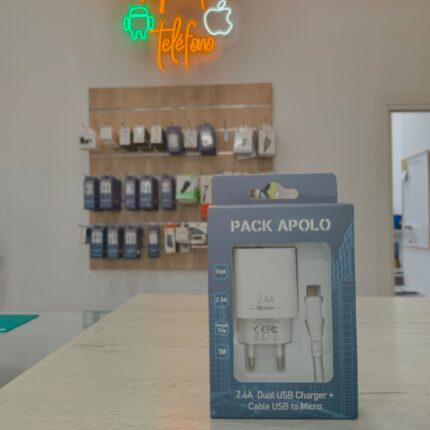 Cabezal y Cable Doble USB - Pack Apolo Tipo C