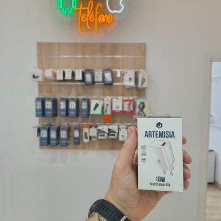 Cabezal y Cable de 18W Tipo C - Pack Artemisa