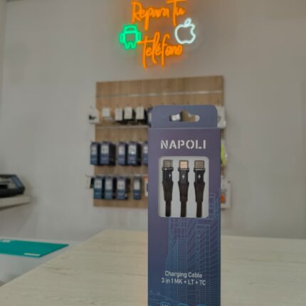 Cable Micro, Light y Tipo C - Napoli