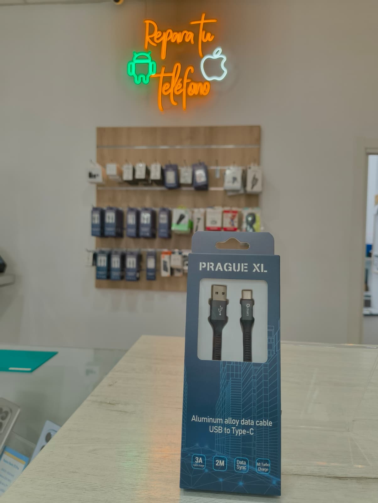 usb - c xl 2 Cable de Tipo C de 2M - Prague XL - Imagen 1