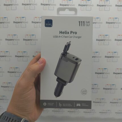 Cargador de coche Helix Pro con doble salida de carga rápida