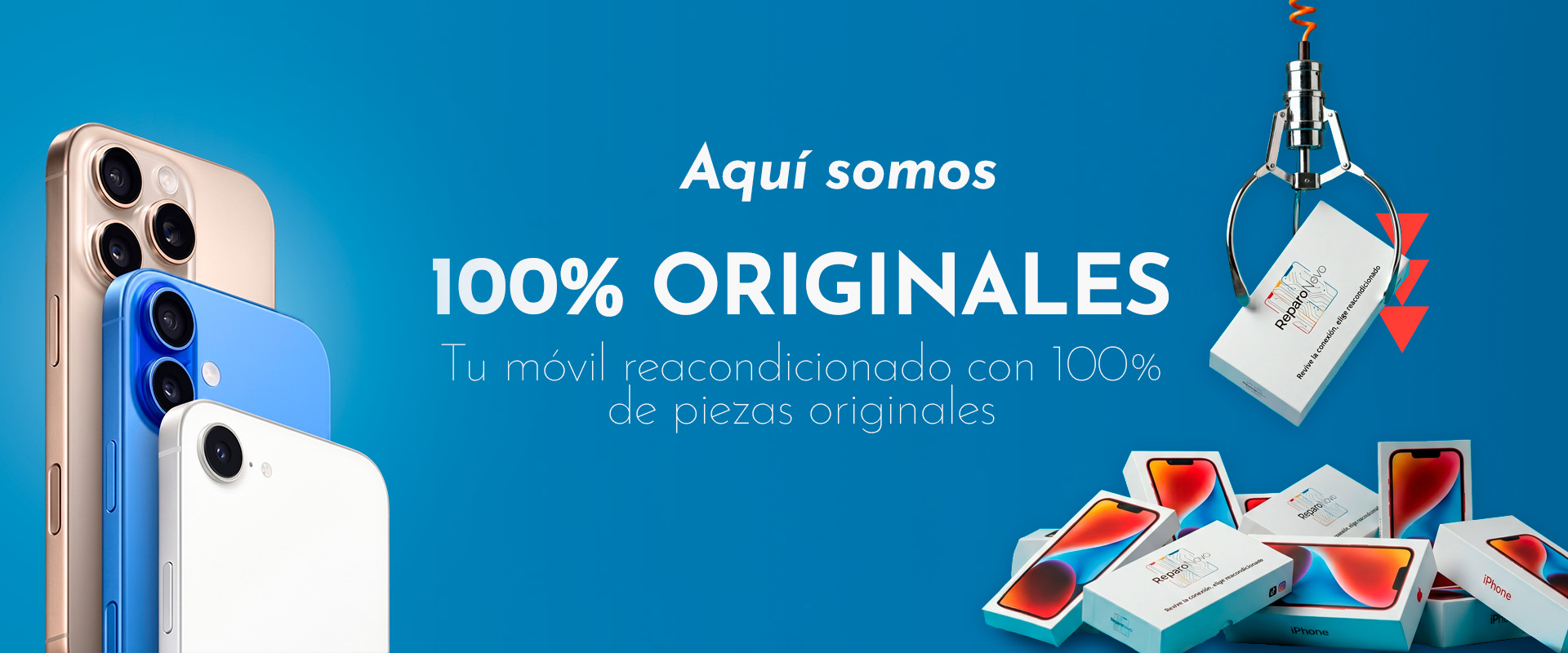 iPhone reacondicionados con piezas 100% originales en Priego de Córdoba iPhone reacondicionados con piezas 100% originales en ReparoNovo Priego de Córdoba