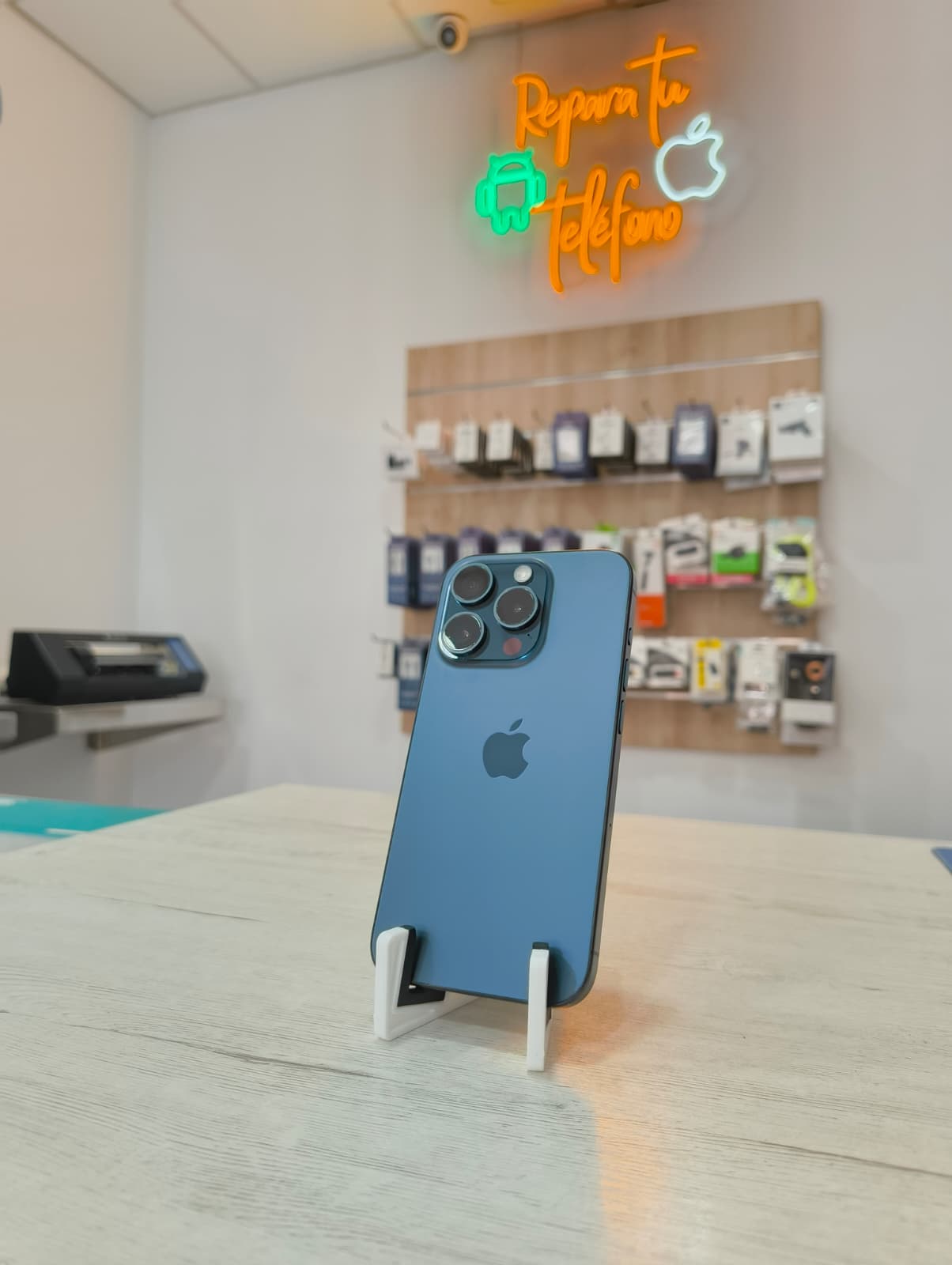 15 pro max azul iPhone 15 Pro 256gb Azul - Imagen 1